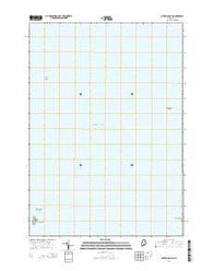 Matinicus OE N Maine Current topographic map, 1:24000 scale, 7.5 X 7.5 Minute, Year 2014