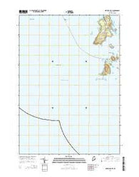 Matinicus OE W Maine Current topographic map, 1:24000 scale, 7.5 X 7.5 Minute, Year 2014