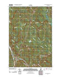 Mattawamkeag Maine Historical topographic map, 1:24000 scale, 7.5 X 7.5 Minute, Year 2011