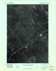Mattawamkeag Lake SE Maine Historical topographic map, 1:24000 scale, 7.5 X 7.5 Minute, Year 1975