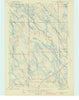 Mattawamkeag Lake Maine Historical topographic map, 1:62500 scale, 15 X 15 Minute, Year 1943