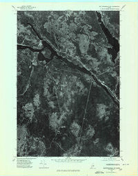 Mattawamkeag SW Maine Historical topographic map, 1:24000 scale, 7.5 X 7.5 Minute, Year 1975