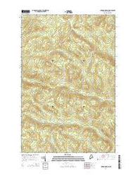 McKinnon Brook Maine Current topographic map, 1:24000 scale, 7.5 X 7.5 Minute, Year 2014