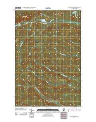 McLean Mountain Maine Historical topographic map, 1:24000 scale, 7.5 X 7.5 Minute, Year 2011