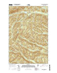 McLean Mountain Maine Current topographic map, 1:24000 scale, 7.5 X 7.5 Minute, Year 2014