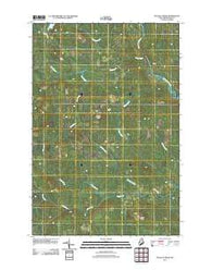 McNally Ridge Maine Historical topographic map, 1:24000 scale, 7.5 X 7.5 Minute, Year 2011