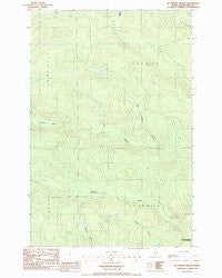 Mc Kinnon Brook Maine Historical topographic map, 1:24000 scale, 7.5 X 7.5 Minute, Year 1986