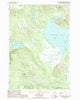 Meddybemps Lake West Maine Historical topographic map, 1:24000 scale, 7.5 X 7.5 Minute, Year 1987