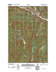 Medunkeunk Lake Maine Historical topographic map, 1:24000 scale, 7.5 X 7.5 Minute, Year 2011