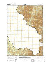 Merrill Mountain Maine Current topographic map, 1:24000 scale, 7.5 X 7.5 Minute, Year 2014