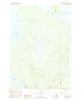 Metallak Mtn Maine Historical topographic map, 1:24000 scale, 7.5 X 7.5 Minute, Year 1984