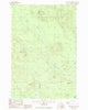Middle Brook Mtn Maine Historical topographic map, 1:24000 scale, 7.5 X 7.5 Minute, Year 1985