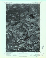 Millinocket Lake NW Maine Historical topographic map, 1:24000 scale, 7.5 X 7.5 Minute, Year 1975