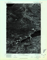 Millinocket Lake SW Maine Historical topographic map, 1:24000 scale, 7.5 X 7.5 Minute, Year 1975