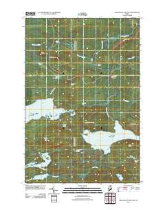 Millinocket Lake East Maine Historical topographic map, 1:24000 scale, 7.5 X 7.5 Minute, Year 2011