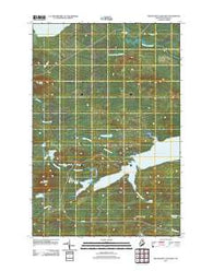Millinocket Lake West Maine Historical topographic map, 1:24000 scale, 7.5 X 7.5 Minute, Year 2011