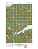 Millinocket Lake West Maine Historical topographic map, 1:24000 scale, 7.5 X 7.5 Minute, Year 2011