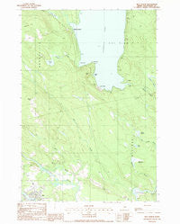 Milo North Maine Historical topographic map, 1:24000 scale, 7.5 X 7.5 Minute, Year 1988