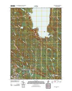 Milo North Maine Historical topographic map, 1:24000 scale, 7.5 X 7.5 Minute, Year 2011