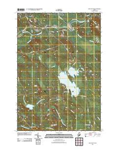 Milo South Maine Historical topographic map, 1:24000 scale, 7.5 X 7.5 Minute, Year 2011