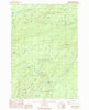 Misery Knob Maine Historical topographic map, 1:24000 scale, 7.5 X 7.5 Minute, Year 1988