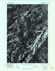 Misery Knob Maine Historical topographic map, 1:24000 scale, 7.5 X 7.5 Minute, Year 1977