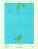 Monhegan Maine Historical topographic map, 1:24000 scale, 7.5 X 7.5 Minute, Year 1955
