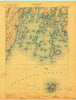 Monhegan Maine Historical topographic map, 1:62500 scale, 15 X 15 Minute, Year 1906