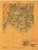 Monhegan Maine Historical topographic map, 1:62500 scale, 15 X 15 Minute, Year 1906