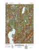 Monmouth Maine Historical topographic map, 1:24000 scale, 7.5 X 7.5 Minute, Year 2011