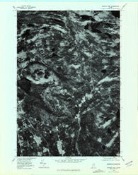 Monson East Maine Historical topographic map, 1:24000 scale, 7.5 X 7.5 Minute, Year 1977