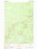 Moose Bog Maine Historical topographic map, 1:24000 scale, 7.5 X 7.5 Minute, Year 1989