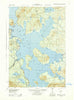 Moosehead Lake Maine Historical topographic map, 1:62500 scale, 15 X 15 Minute, Year 1944