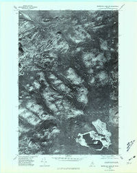 Mooseleuk Lake SW Maine Historical topographic map, 1:24000 scale, 7.5 X 7.5 Minute, Year 1975