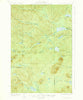 Mooseleuk Lake Maine Historical topographic map, 1:62500 scale, 15 X 15 Minute, Year 1935