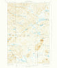 Mooseleuk Lake Maine Historical topographic map, 1:62500 scale, 15 X 15 Minute, Year 1935