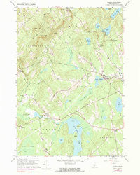 Morrill Maine Historical topographic map, 1:24000 scale, 7.5 X 7.5 Minute, Year 1960
