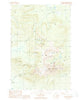 Mount Katahdin Maine Historical topographic map, 1:24000 scale, 7.5 X 7.5 Minute, Year 1988