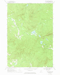 Mount Zircon Maine Historical topographic map, 1:24000 scale, 7.5 X 7.5 Minute, Year 1967
