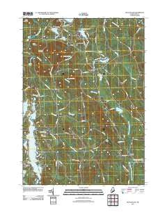 Mousam Lake Maine Historical topographic map, 1:24000 scale, 7.5 X 7.5 Minute, Year 2011