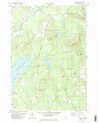 Mt Waldo Maine Historical topographic map, 1:24000 scale, 7.5 X 7.5 Minute, Year 1982
