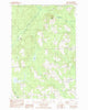 Mud Lake Maine Historical topographic map, 1:24000 scale, 7.5 X 7.5 Minute, Year 1985