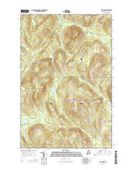 Mud Lake Maine Current topographic map, 1:24000 scale, 7.5 X 7.5 Minute, Year 2014