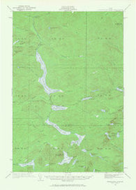 Musquacook Lakes Maine Historical topographic map, 1:62500 scale, 15 X 15 Minute, Year 1932
