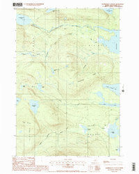 Nahmakanta Stream Maine Historical topographic map, 1:24000 scale, 7.5 X 7.5 Minute, Year 1988