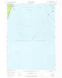 New Harbor Maine Historical topographic map, 1:24000 scale, 7.5 X 7.5 Minute, Year 1973