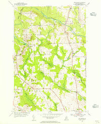 New Sweden Maine Historical topographic map, 1:24000 scale, 7.5 X 7.5 Minute, Year 1953