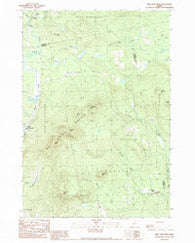 New Vineyard Maine Historical topographic map, 1:24000 scale, 7.5 X 7.5 Minute, Year 1989