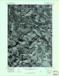 New Vineyard Maine Historical topographic map, 1:24000 scale, 7.5 X 7.5 Minute, Year 1979