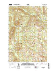 New Sweden Maine Current topographic map, 1:24000 scale, 7.5 X 7.5 Minute, Year 2014